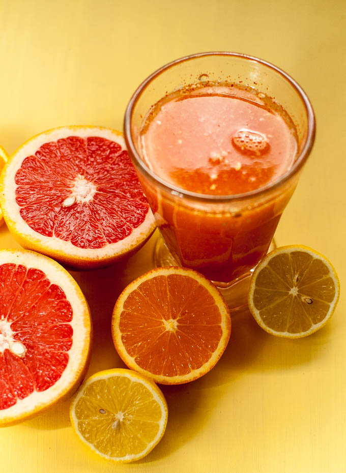 Spicy Citrus Blast - The Passionate Vegan