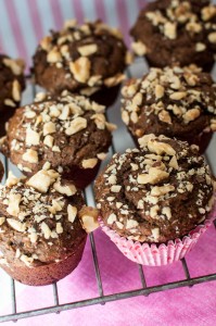 Spiced sweet potato muffins