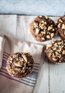 Spiced sweet potato muffins