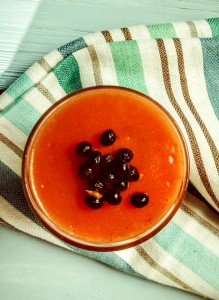 Papaya seed smoothie