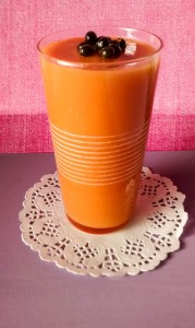 Papaya seed smoothie