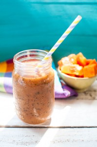 Papaya seed smoothie