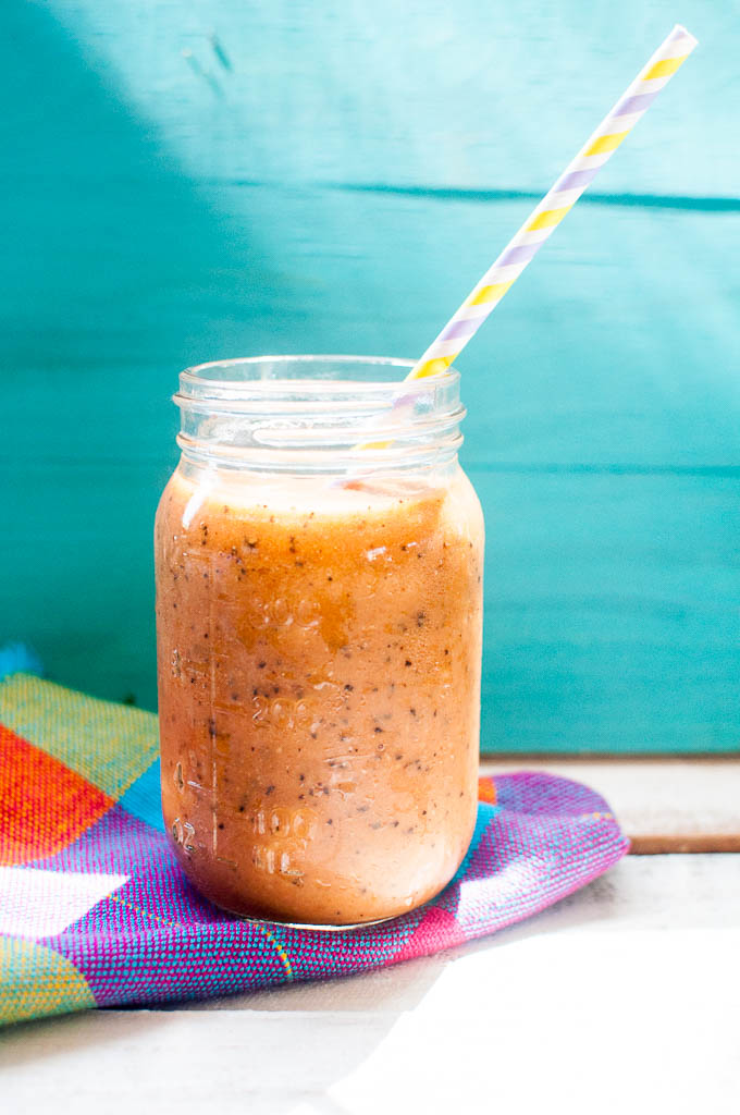 Papaya Seed Smoothie - The Passionate Vegan