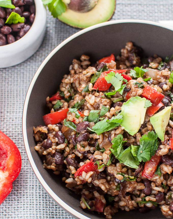 Brown Rice Gallo Pinto The Passionate Vegan