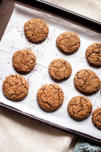 Ginger Molasses Cookies