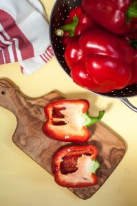 red peppers