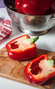 red peppers