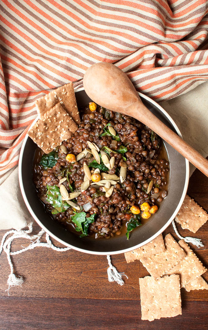 Guest Worthy French Lentil Soup - The Passionate Vegan