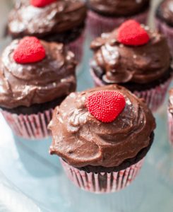 Valentines day cupcakes