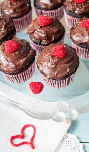 Valentines day cupcakes