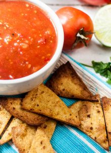 5 minute smoky salsa