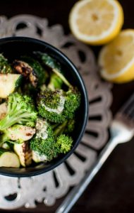 burnt broccoli