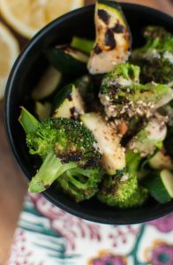 burnt broccoli