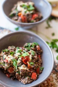 Lentil Protein Salad with Tahini Dressing