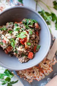 Lentil Protein Salad with Tahini Dressing