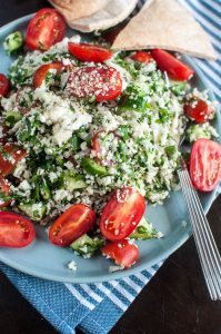 healthy vegan salad