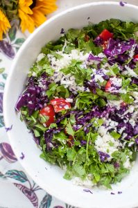 cauliflower detox salad