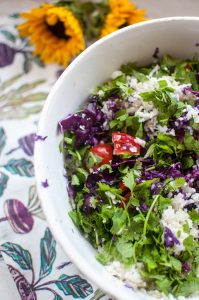 cauliflower detox salad
