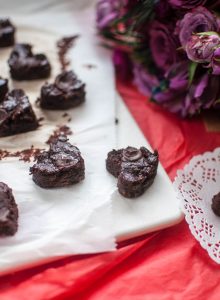 a vegan chocolate mess