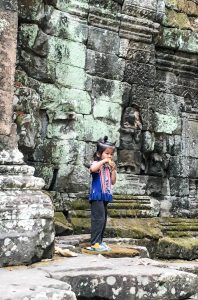 local girl ankor wat