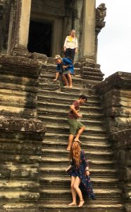steep stairs angkor wat