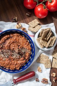 muhammara meze vegan