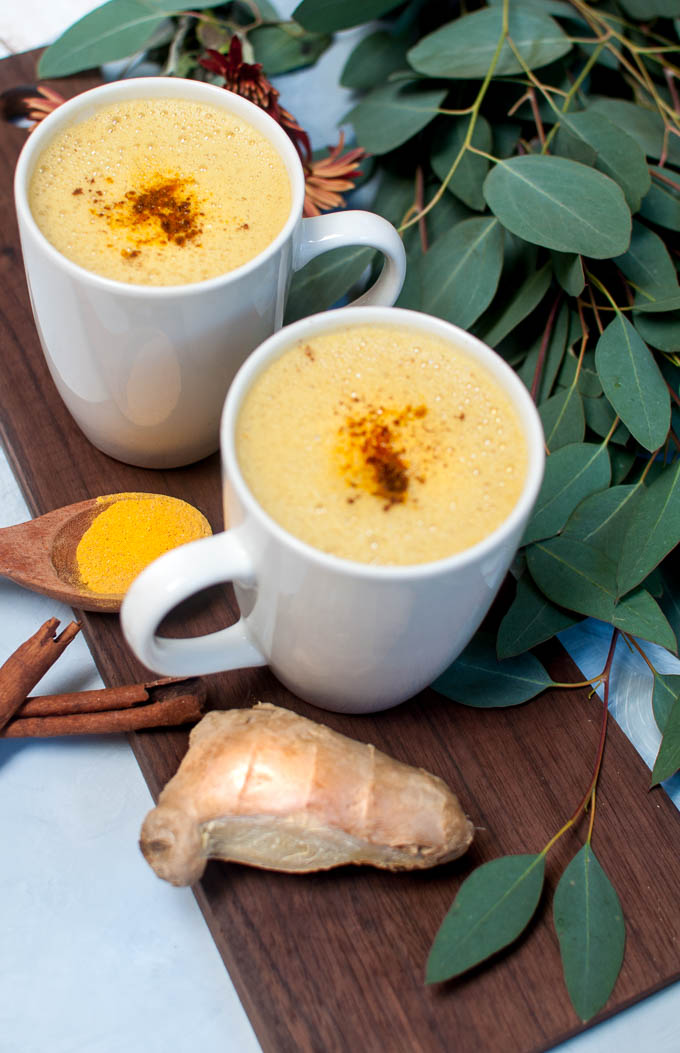 Vegan Golden Milk Turmeric Latte - Plant Based RD